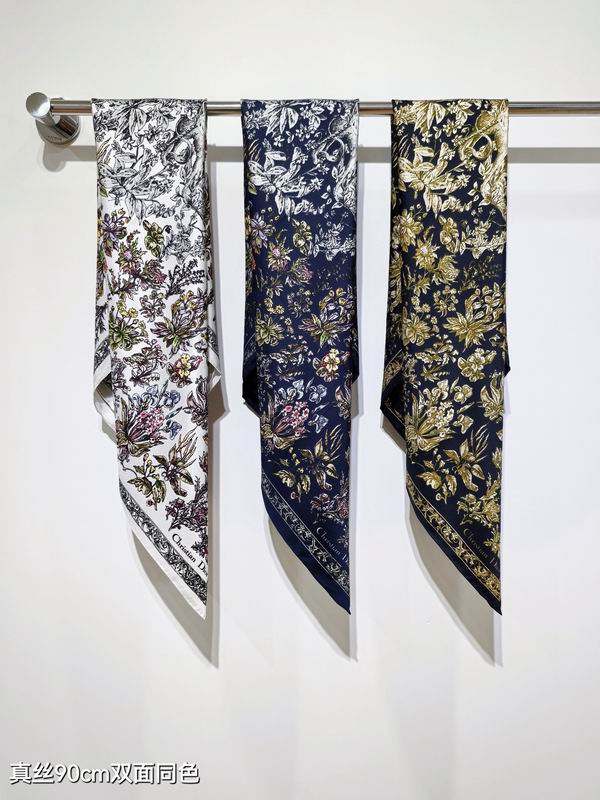 Dior silk scarf 90X90cm E050829
